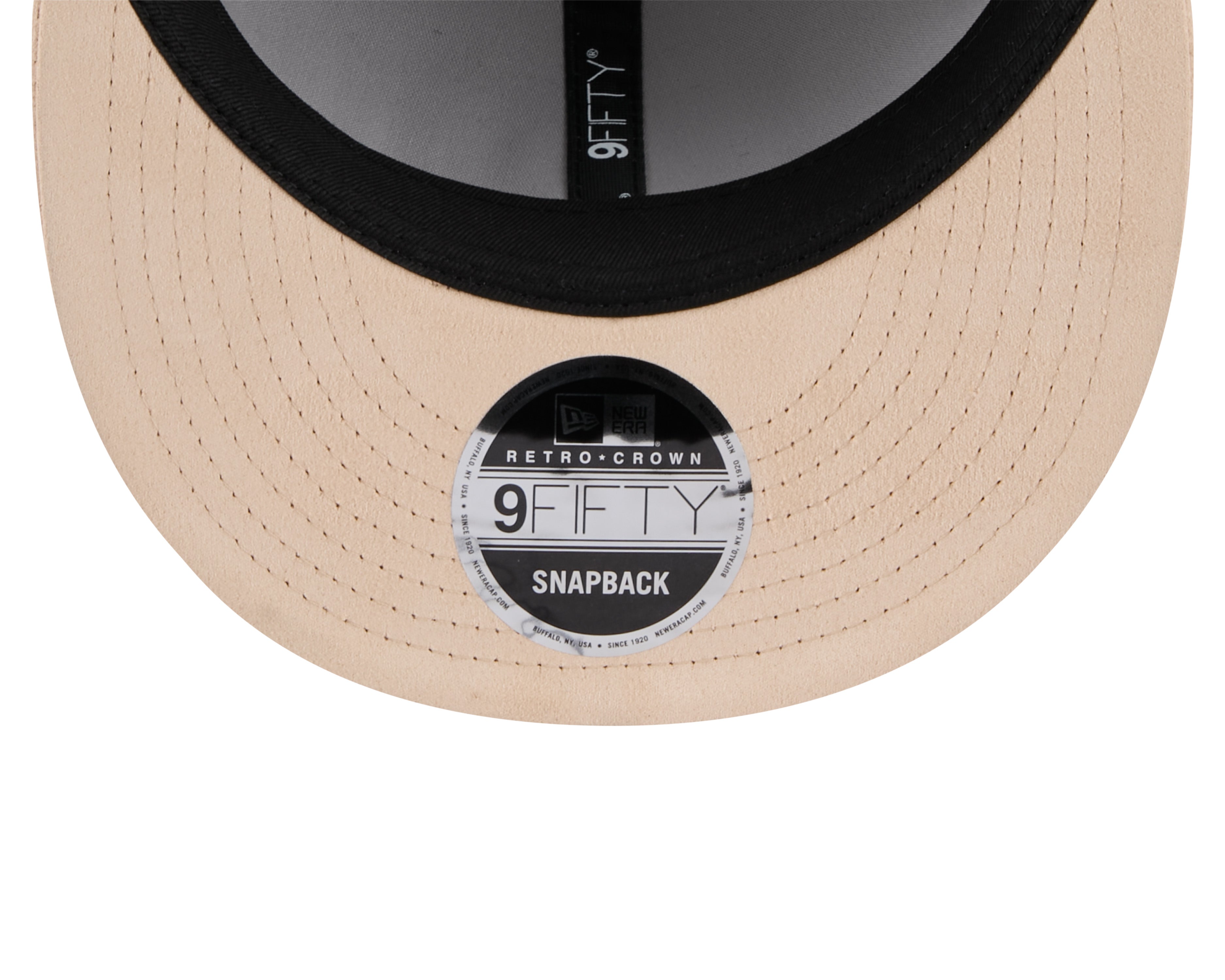 Montreal Expos MLB New Era Men's Beige Suede 9Fifty Retro Crown Cooperstown Snapback