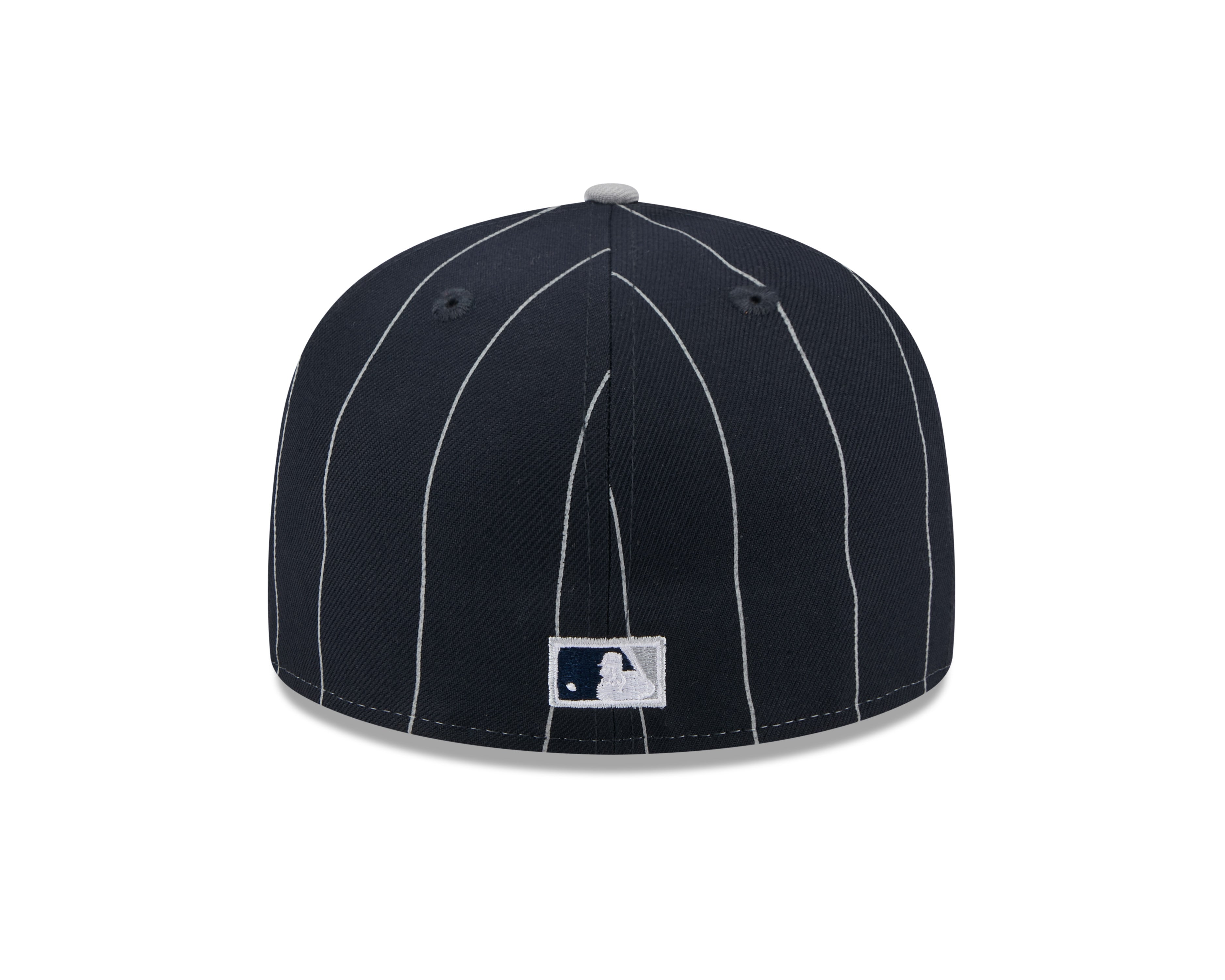 New York Yankees MLB New Era Men's Navy 59Fifty Two Tone Pinstripe Fitted Hat