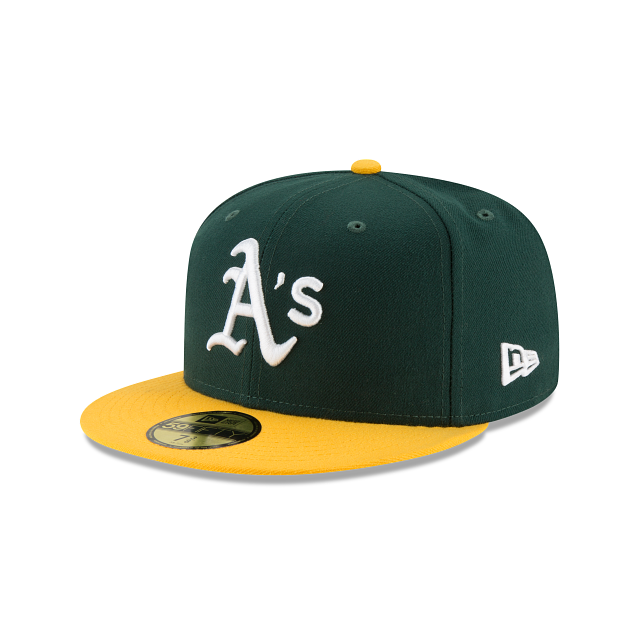 Oakland Athletics MLB New Era Men's Green 59Fifty Authentic Collection On Field Fitted Hat
