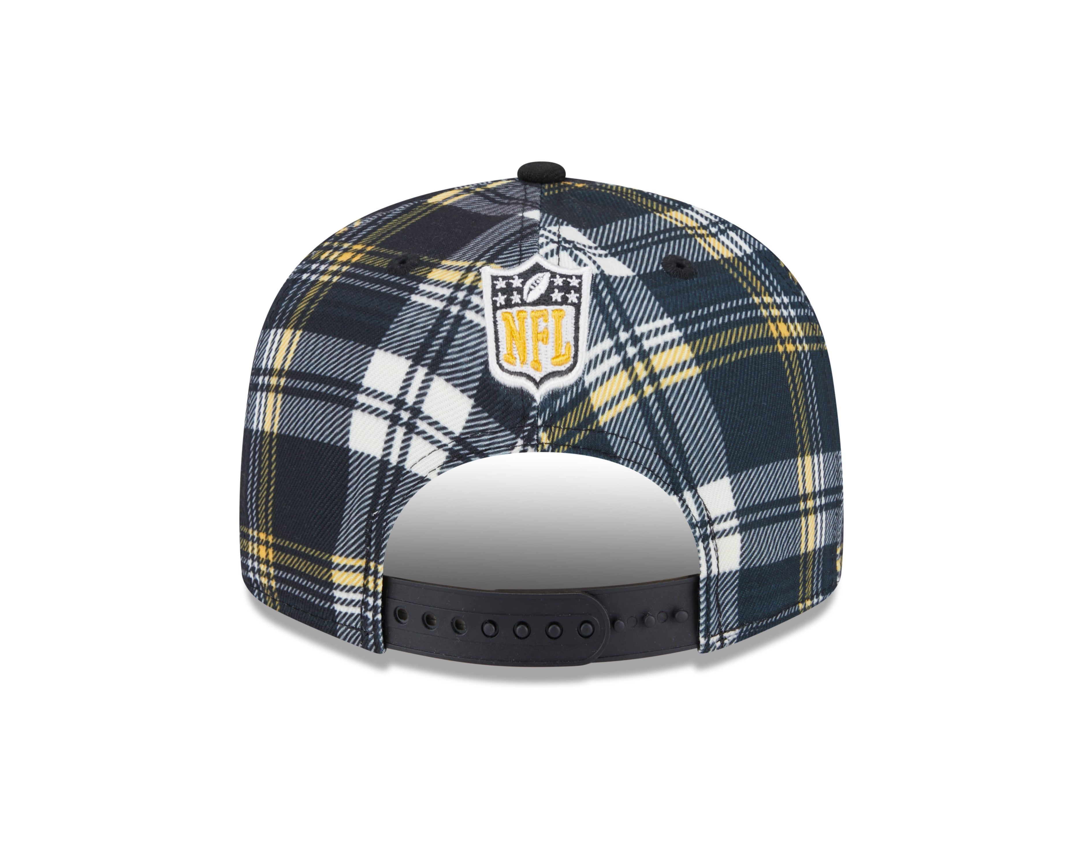 Casquette à visière plate noire 9Fifty Sideline des Pittsburgh Steelers NFL New Era pour homme