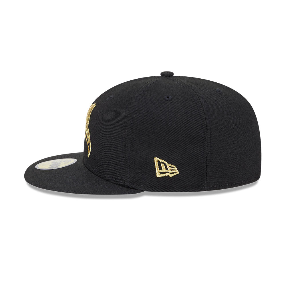 Sacramento River Cats MiLB New Era Men's Black 59Fifty Alternate Authentic Collection Fitted Hat