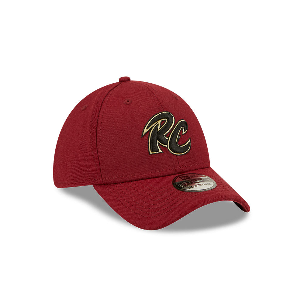 Sacramento River Cats MiLB New Era Men's Red 39Thirty Authentic Collection Stretch Fit Hat