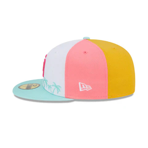 San Diego Padres MLB New Era Men's White/Mint 59Fifty 2022 City Connect Fitted Hat