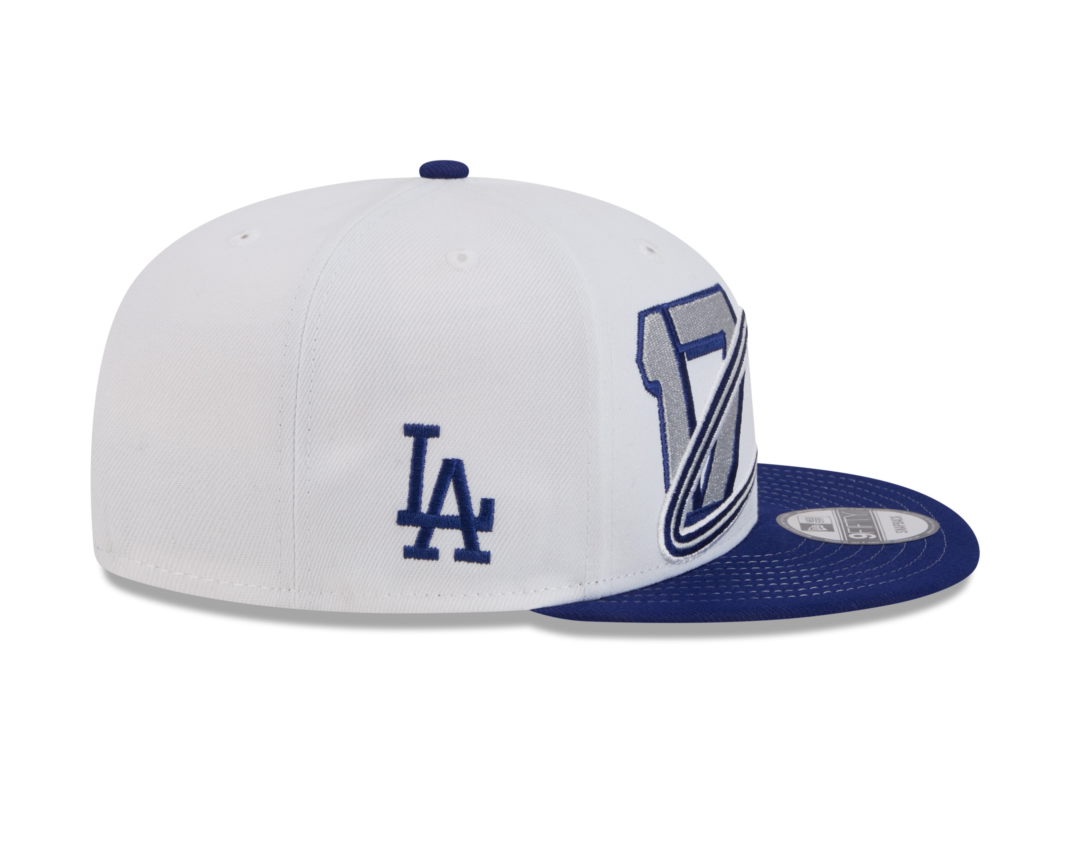 Shohei Ohtani Los Angeles Dodgers MLB New Era Men's White/Navy 9Fifty Signature Snapback
