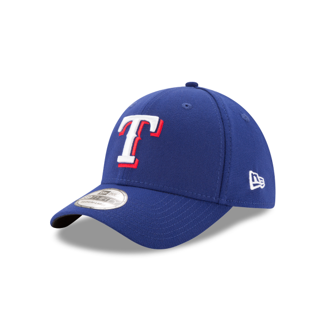 Texas Rangers MLB New Era Men's Royal 39Thirty Team Classic Stretch Fit Hat