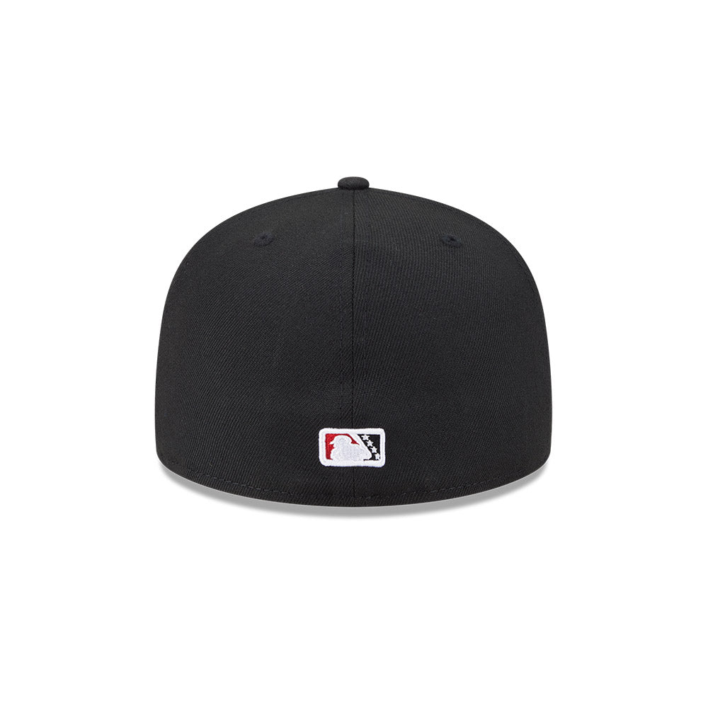 Vancouver Canadians MiLB New Era Men's Black 59Fifty Authentic Collection Fitted Hat