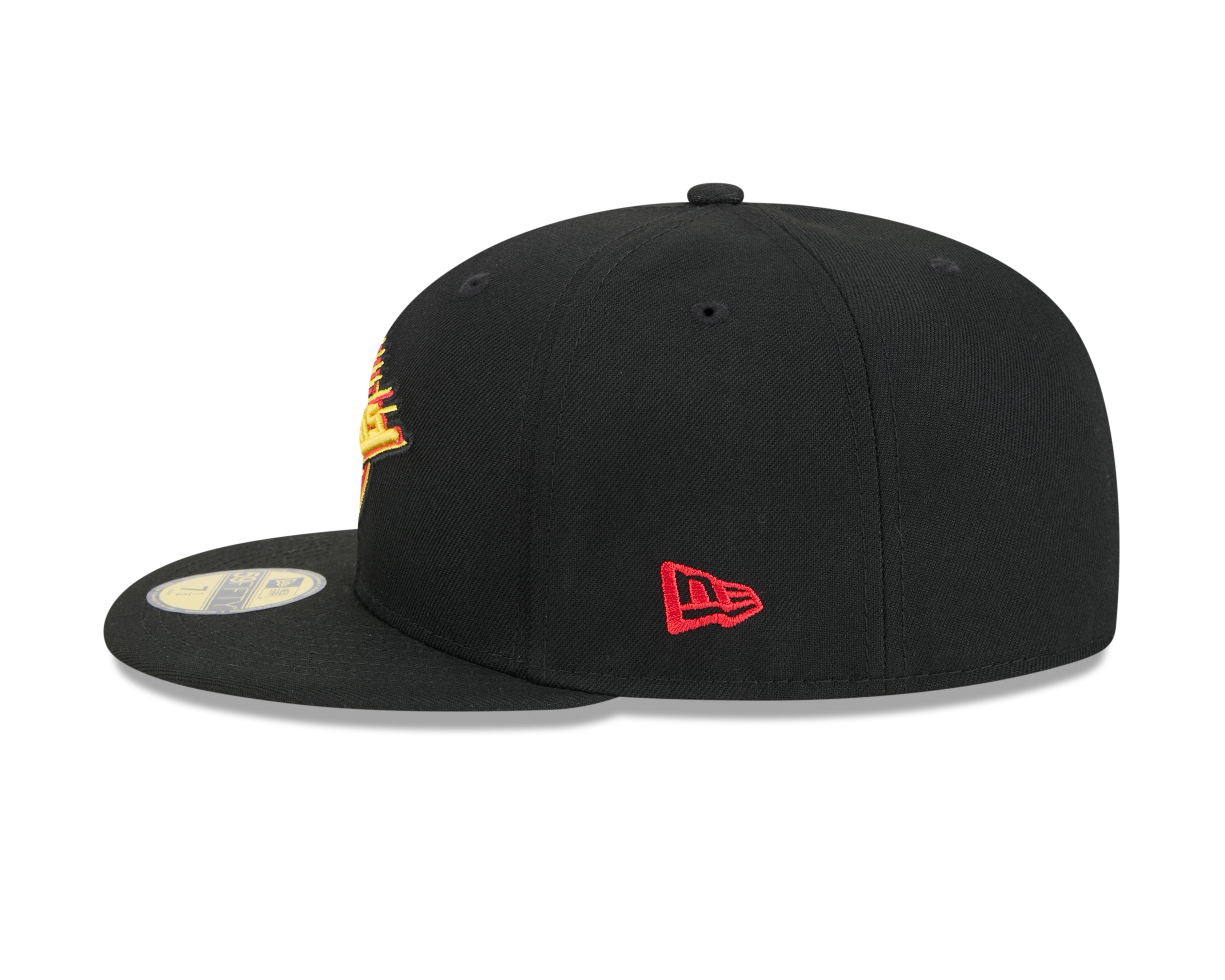 Casquette ajustée 59Fifty Core noire pour homme des Vancouver Canucks de la LNH de New Era