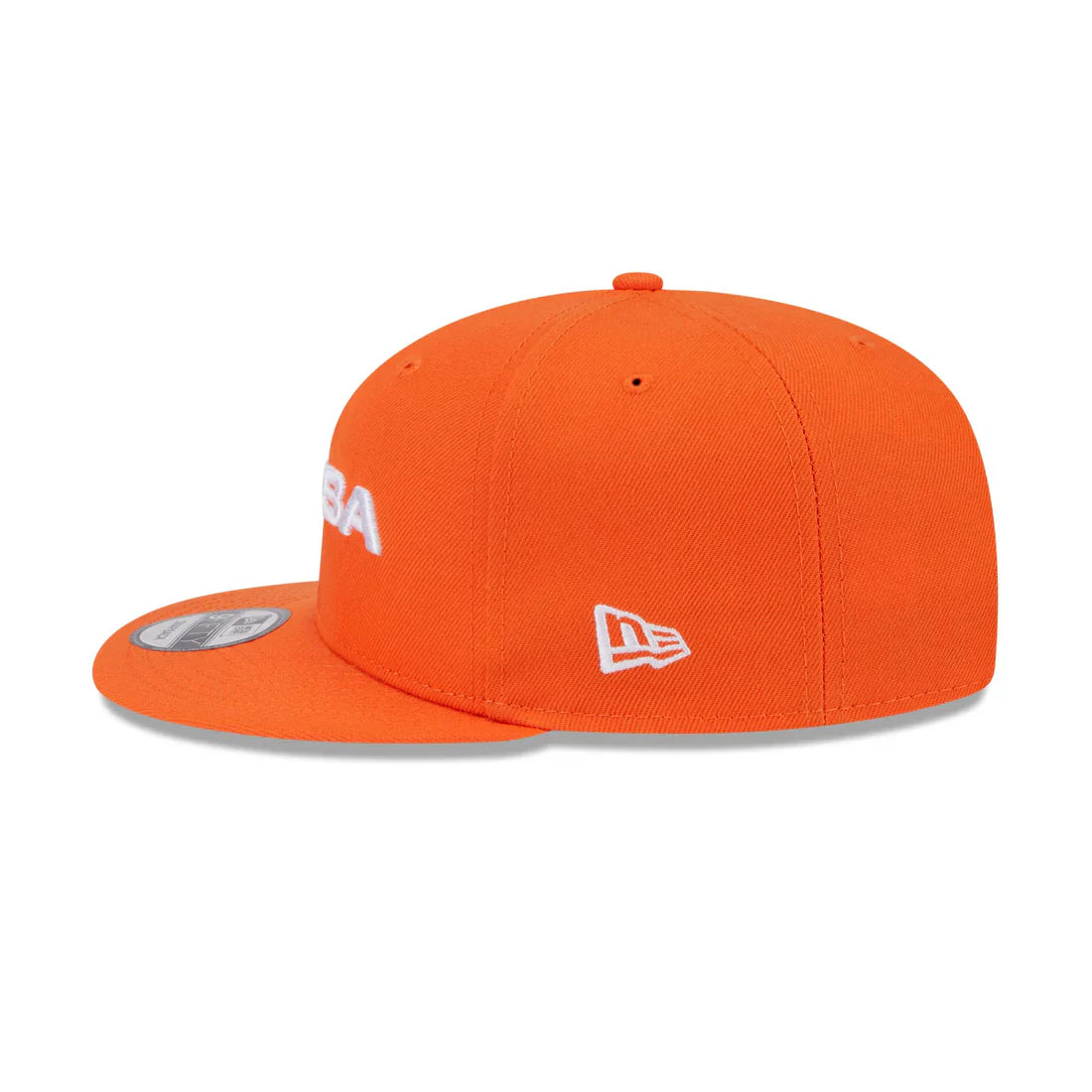 WNBA Logo New Era Men's Orange 9Fifty Script Snapback