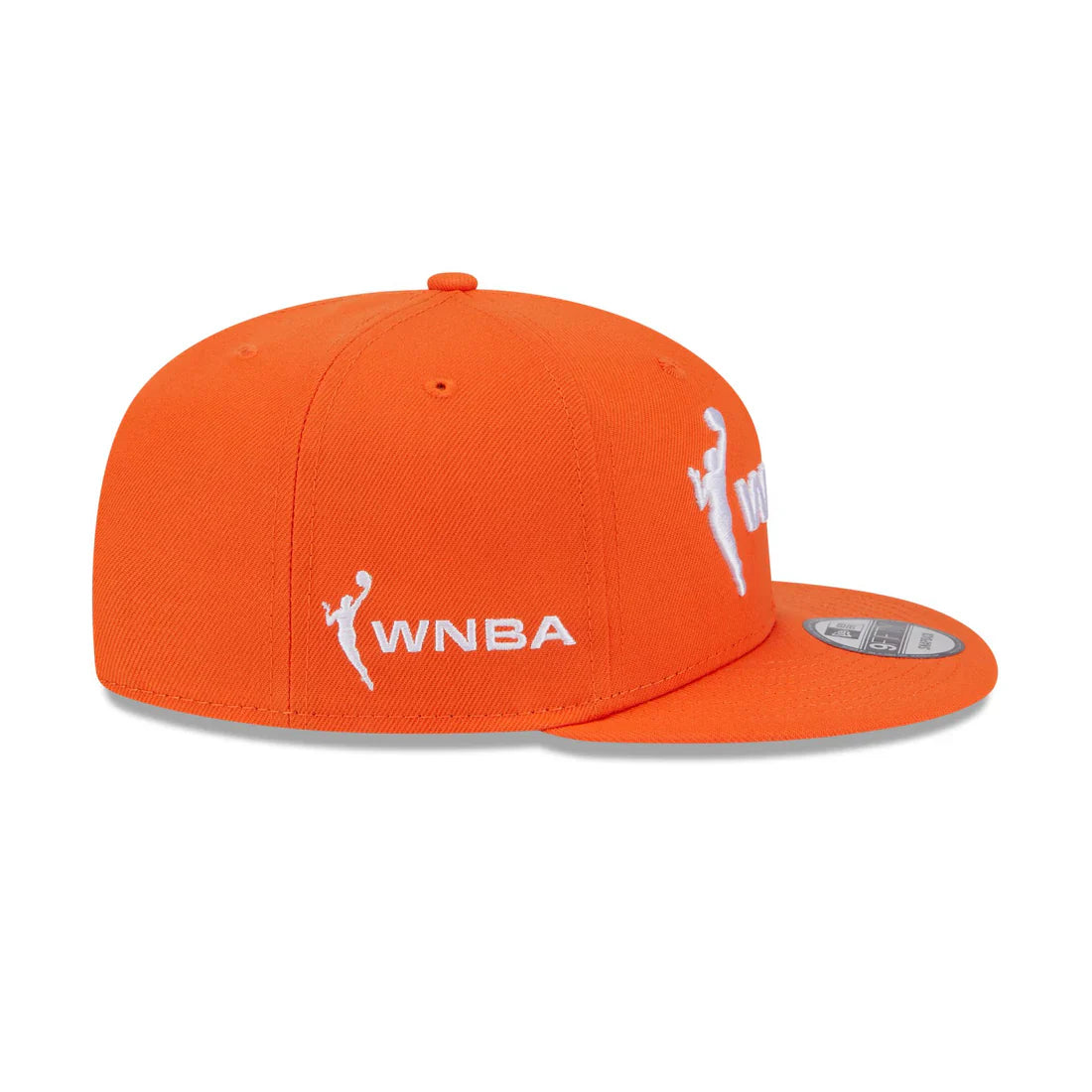 WNBA Logo New Era Men's Orange 9Fifty Script Snapback