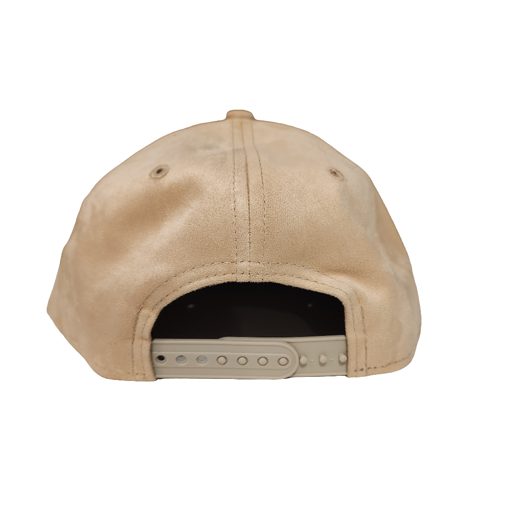 Montreal Expos MLB New Era Men's Beige Suede 9Fifty Retro Crown Cooperstown Snapback
