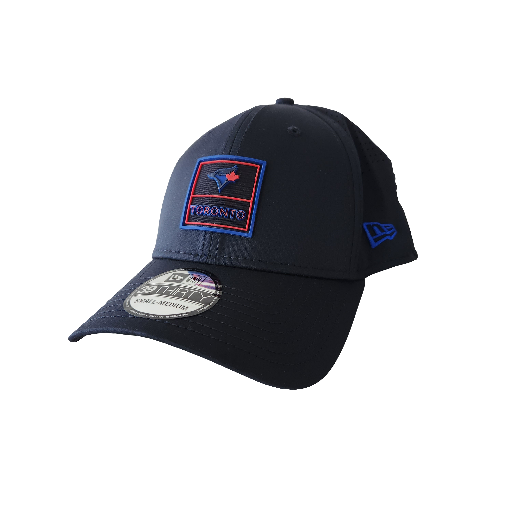 Toronto Blue Jays MLB New Era Men's Navy 39Thirty City Connect Stretch Fit Hat