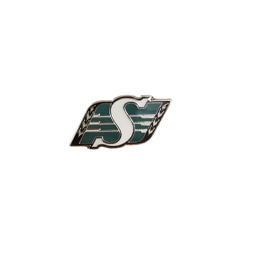 Saskatchewan Roughriders CFL TSV Logo Lapel Pin