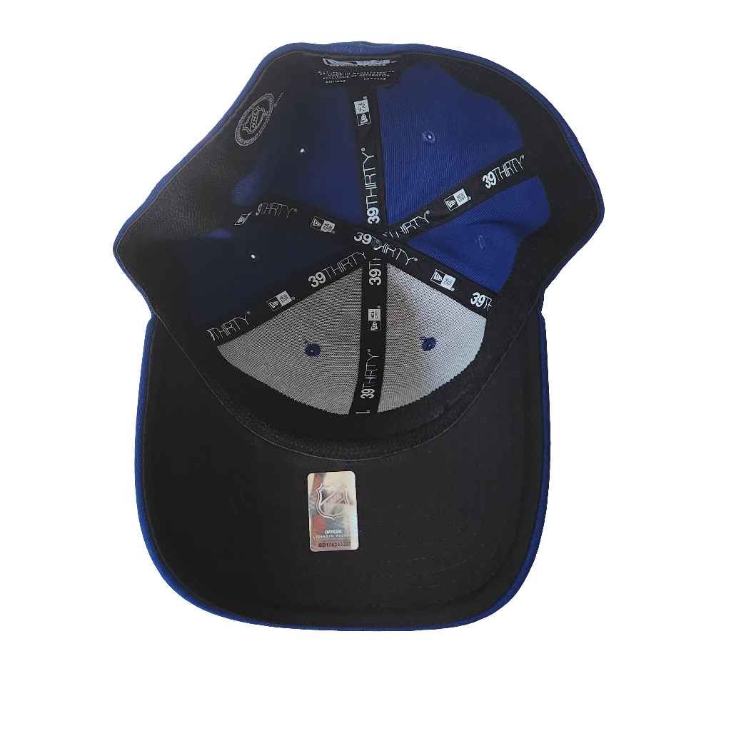 Edmonton Oilers NHL New Era Men's Royal 39Thirty Team Classic Stretch Fit Hat