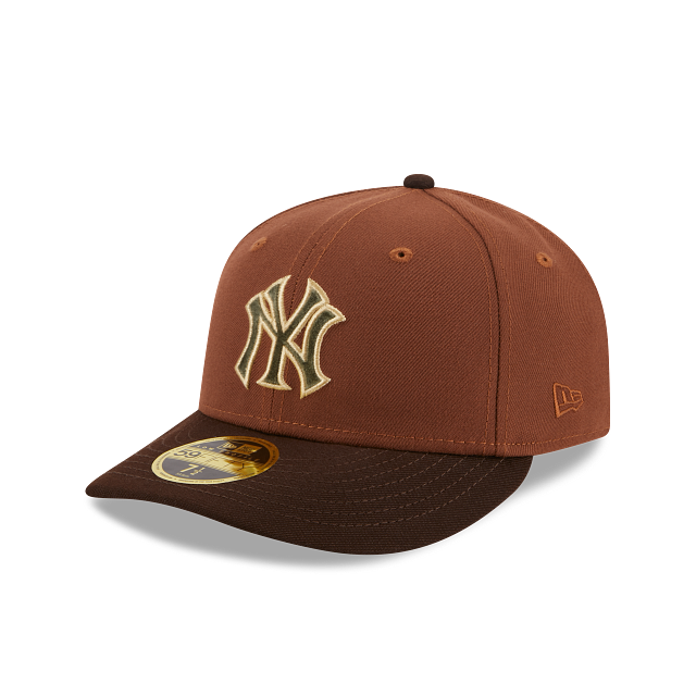 New York Yankees MLB New Era Men's Velvet Low Profile 59Fifty Yankee Stadium Fitted Hat