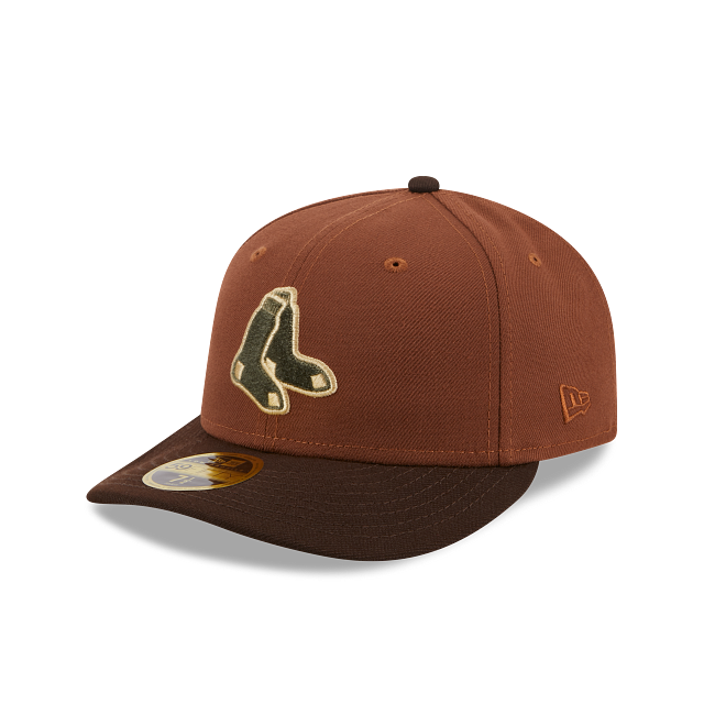 Boston Red Sox MLB New Era Men's Velvet Low Profile 59Fifty Fenway Park 90th Anniversary Fitted Hat