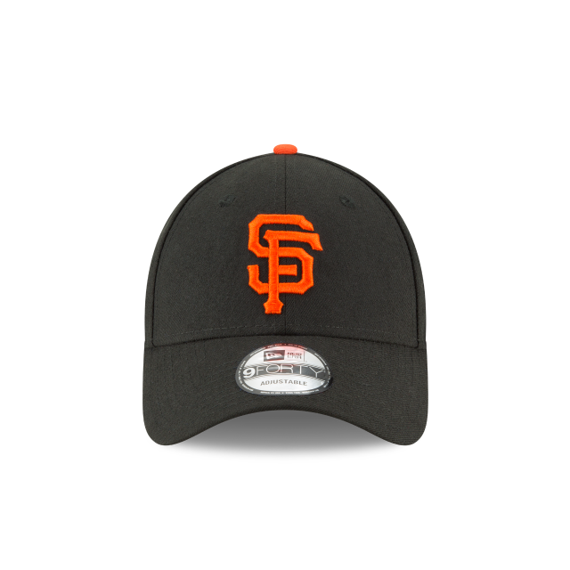 San Francisco Giants MLB New Era Men's Black 9Forty The League Adjustable Hat