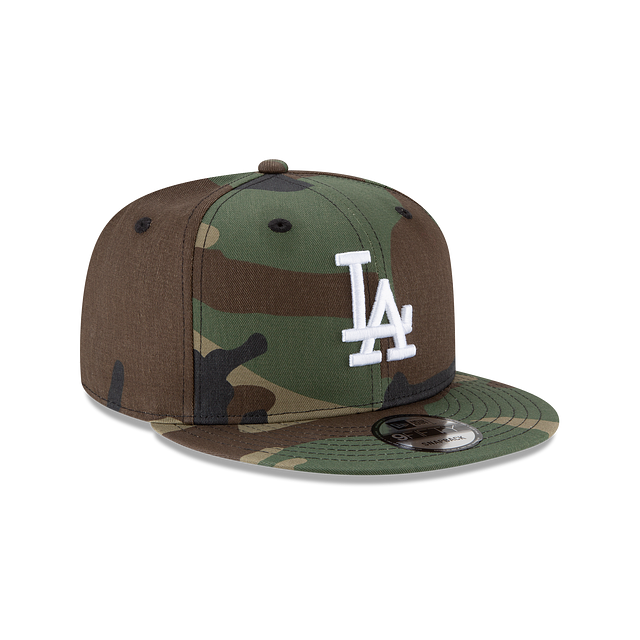Los Angeles Dodgers MLB New Era Men's 9Fifty Camo Basic Snapback