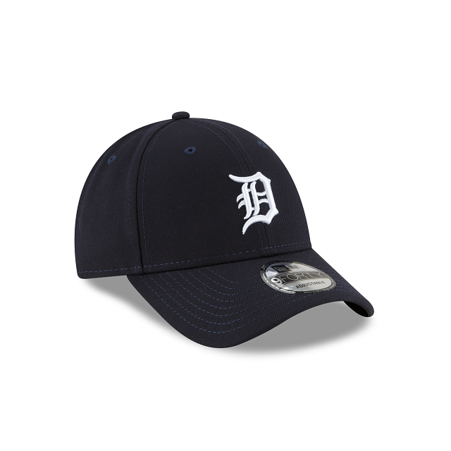 Detroit Tigers MLB New Era Men's Navy 9Forty The League Adjustable Hat