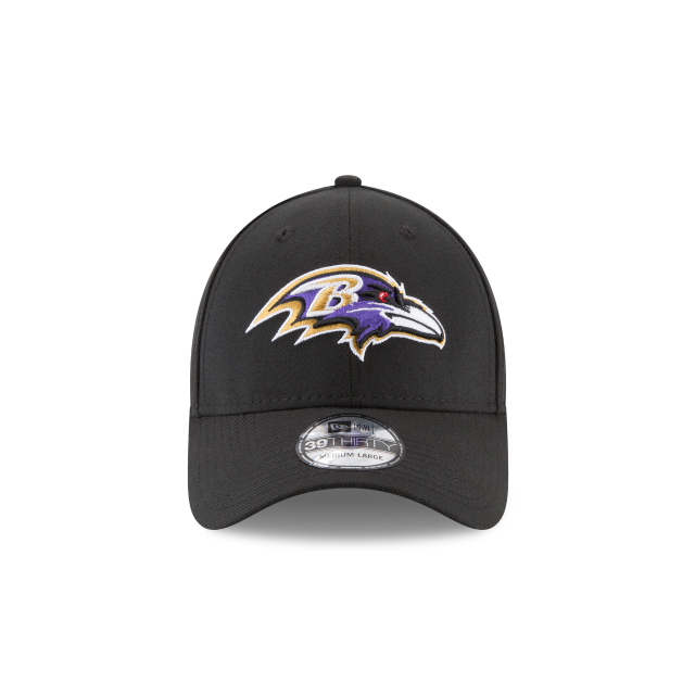 Baltimore Ravens NFL New Era Men's Black 39Thirty Team Classic Stretch Fit Hat