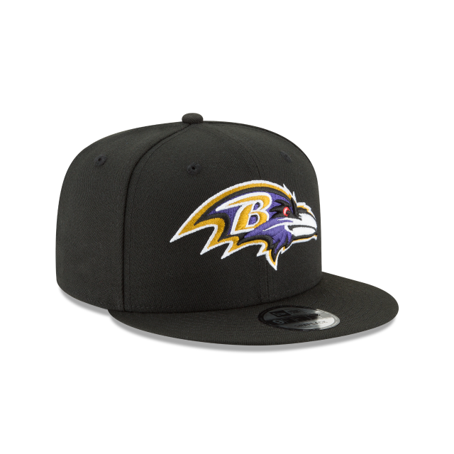 Baltimore Ravens NFL New Era Men's Black 9Fifty Basic Snapback