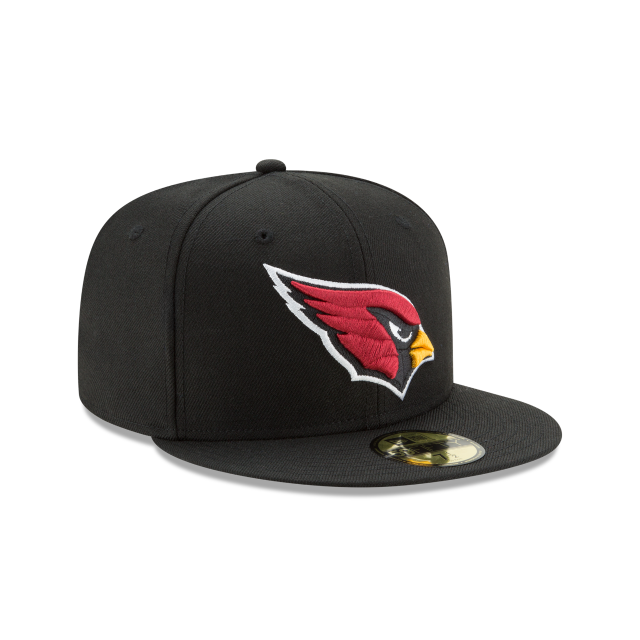 Arizona Cardinals NFL New Era Men's Black 59Fifty Team Basic Fitted Hat