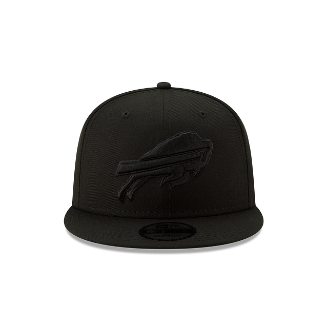 Buffalo Bills NFL New Era Men's Black On Black 9Fifty Basic Snapback