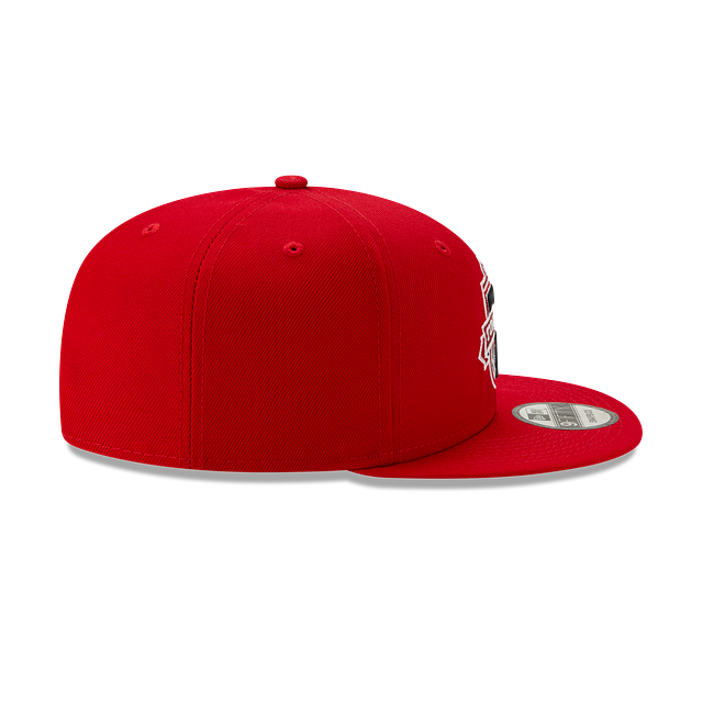 Toronto FC MLS New Era Men's Red 9Fifty Team Color Basic Snapback