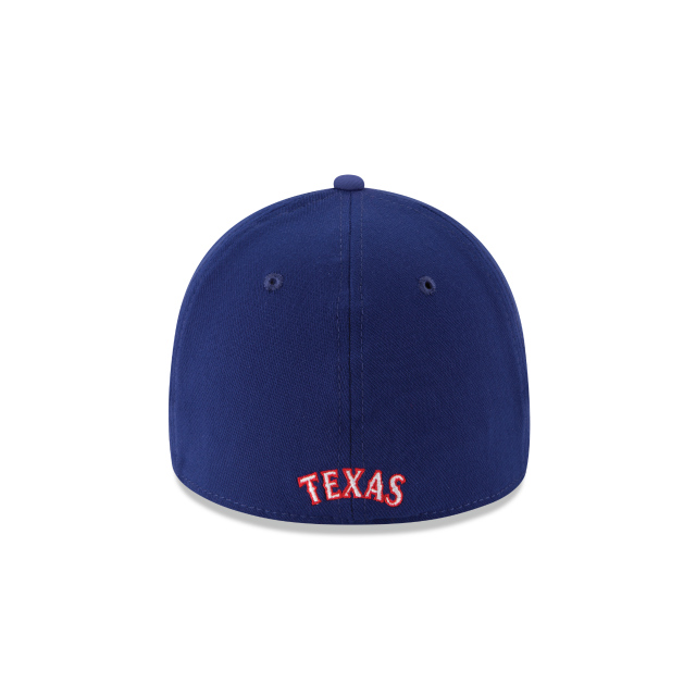 Texas Rangers MLB New Era Men's Royal 39Thirty Team Classic Stretch Fit Hat