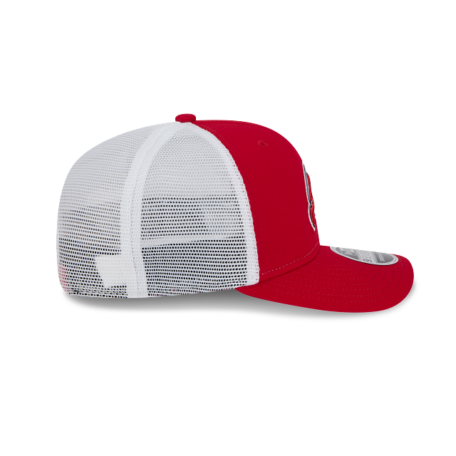 New Jersey Devils NHL New Era Men's Red 9Seventy Team Color Snapback Hat