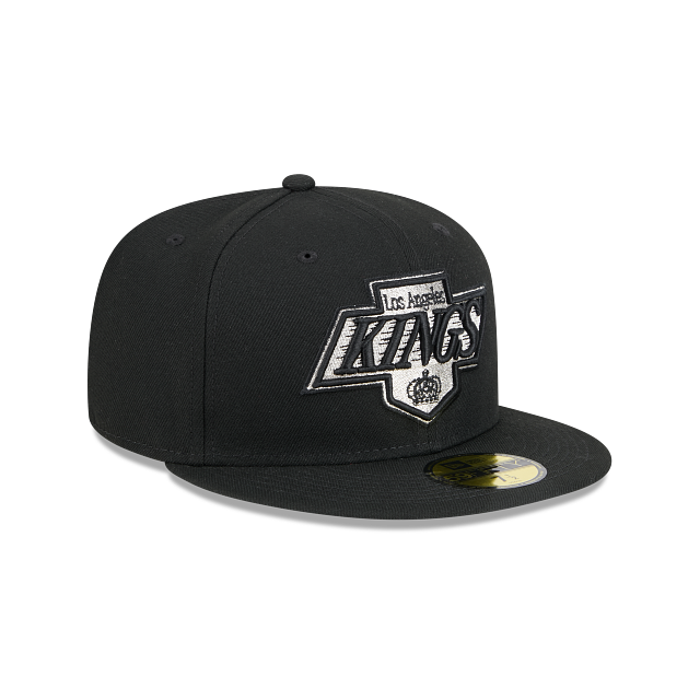Los Angeles Kings NHL New Era Men's Black 59Fifty Core Fitted Hat