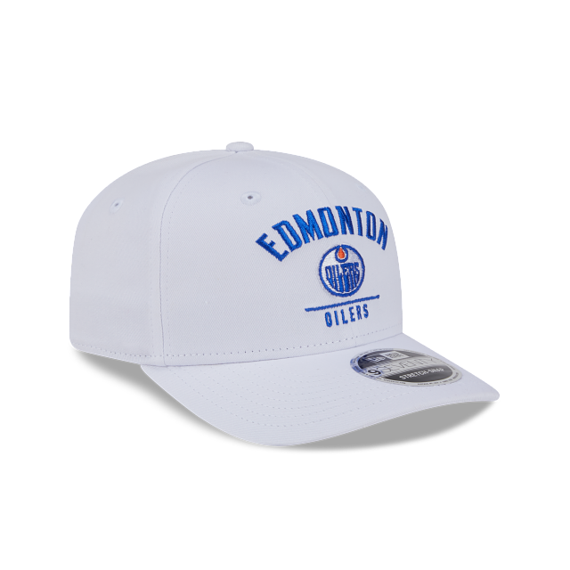 Edmonton Oilers NHL New Era Men's White 9Seventy Team Color Snapback Hat