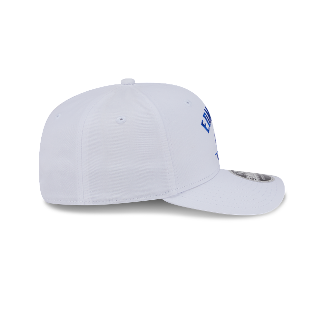 Edmonton Oilers NHL New Era Men's White 9Seventy Team Color Snapback Hat