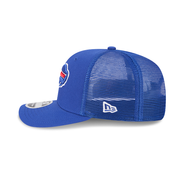 Buffalo Bills NFL New Era Men's Royal 9Seventy Stretch Trucker Snapback
