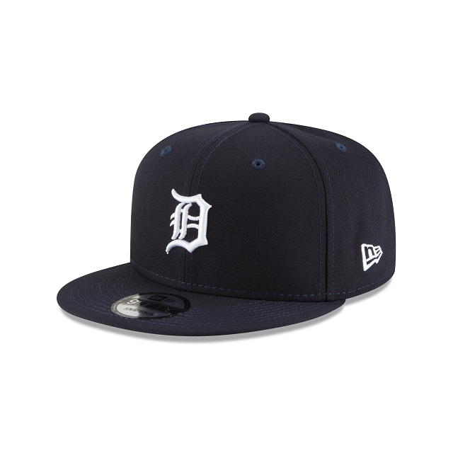 Detroit Tigers MLB New Era Men's Navy 9Fifty Team Color Basic Snapback