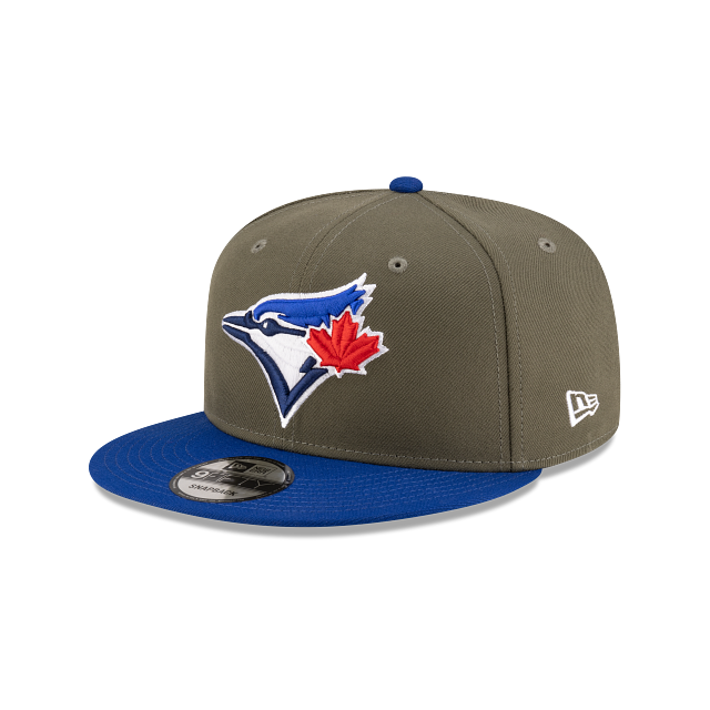 Toronto Blue Jays MLB New Era Men's 9Fifty Olive/Navy Basic Snapback Hat
