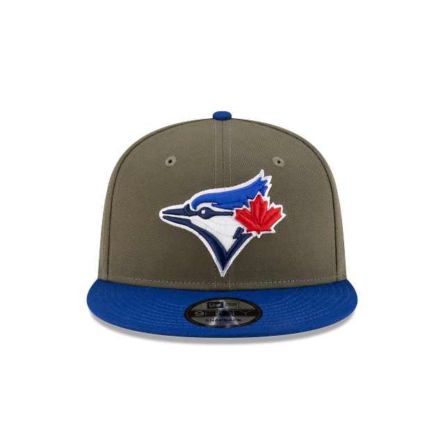 Toronto Blue Jays MLB New Era Men's 9Fifty Olive/Navy Basic Snapback Hat