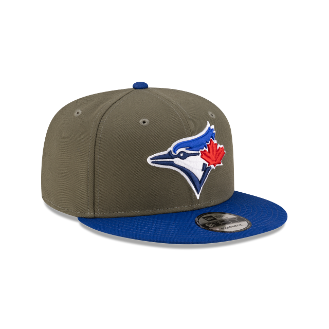 Toronto Blue Jays MLB New Era Men's 9Fifty Olive/Navy Basic Snapback Hat