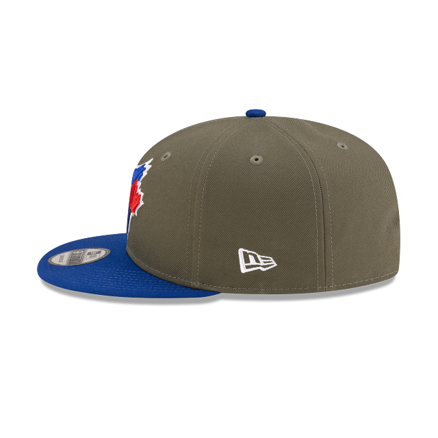 Toronto Blue Jays MLB New Era Men's 9Fifty Olive/Navy Basic Snapback Hat