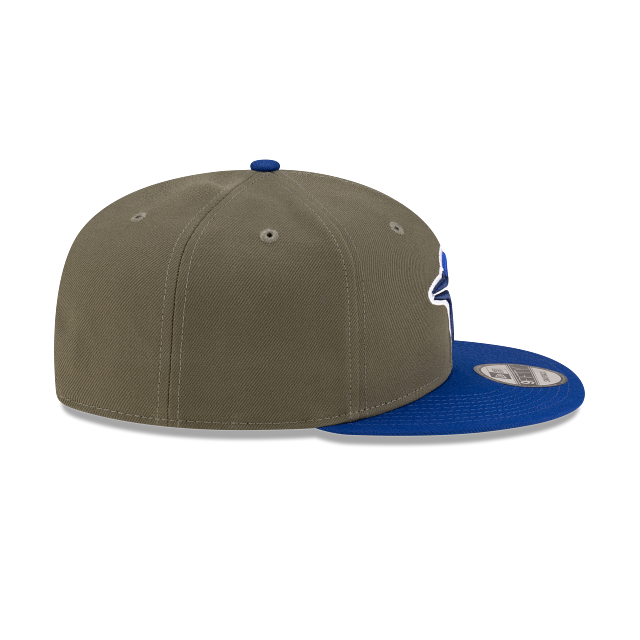 Toronto Blue Jays MLB New Era Men's 9Fifty Olive/Navy Basic Snapback Hat