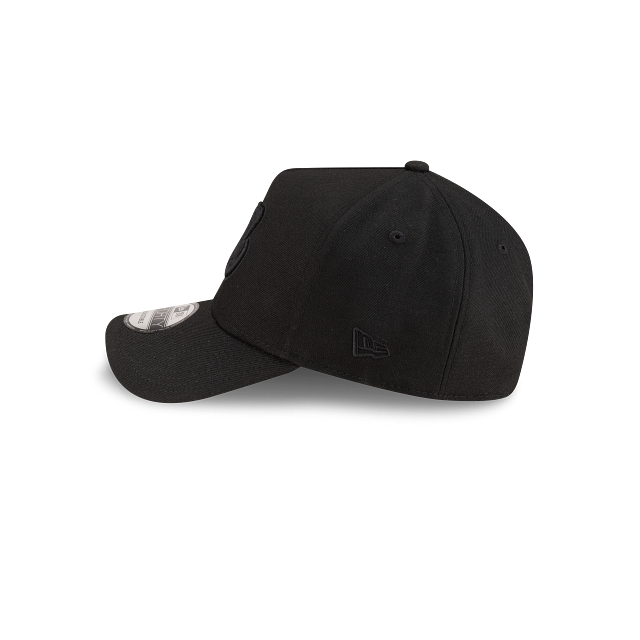 Montreal Expos MLB New Era Men's Black on Black 9Forty A-Frame Snapback