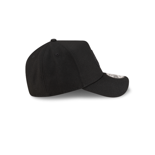 Montreal Expos MLB New Era Men's Black on Black 9Forty A-Frame Snapback
