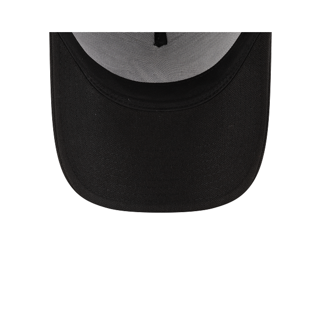 Montreal Expos MLB New Era Men's Black on Black 9Forty A-Frame Snapback
