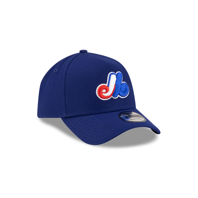 Montreal Expos MLB New Era Men's Navy 9Forty A-Frame Snapback