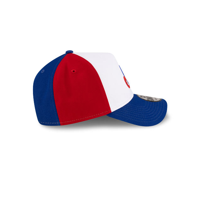 Montreal Expos MLB New Era Men's Tricolor 9Forty A-Frame Snapback Hat