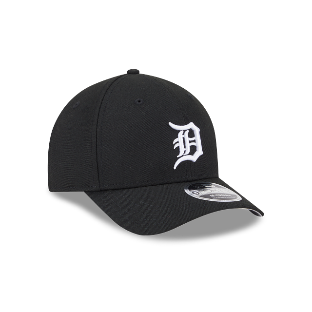 Detroit Tigers MLB New Era Men's Black 9Forty M-Crown Adjustable A-Frame Hat