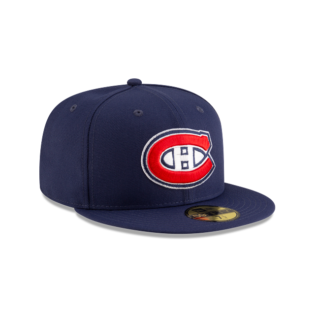 Montreal Canadiens NHL New Era Men's Navy 59Fifty Fitted Hat