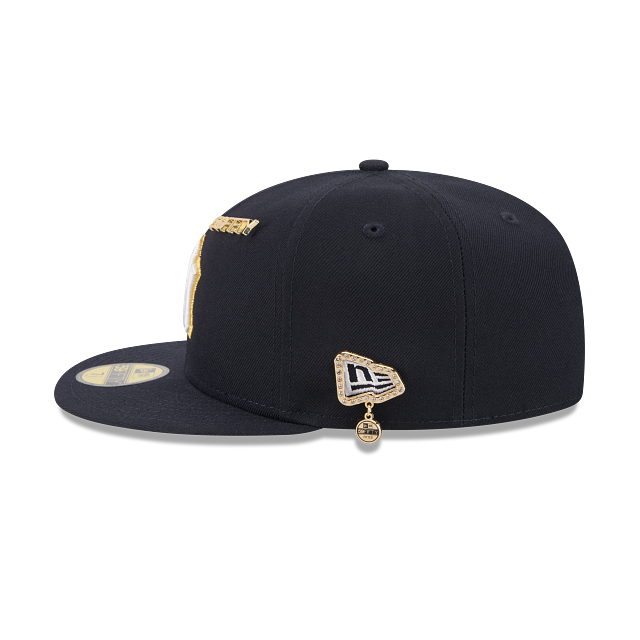 New York Yankees MLB New Era Men's Navy 59Fifty Day FN Fitted Hat