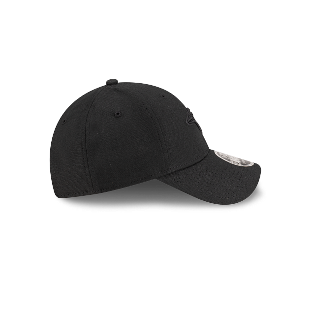 Toronto Blue Jays MLB New Era Men's Black Red Leaf 9Forty Stretch Snap Snapback