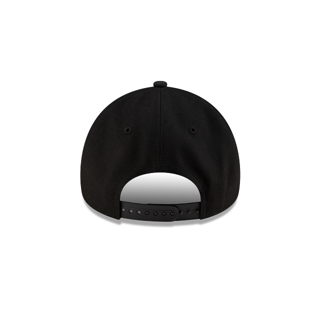 Toronto Blue Jays MLB New Era Men's Black on Black 9Forty A-Frame Snapback