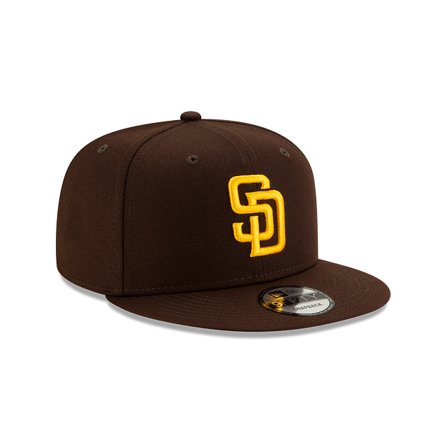 San Diego Padres MLB New Era Men's Brown 9Fifty Basic Snapback